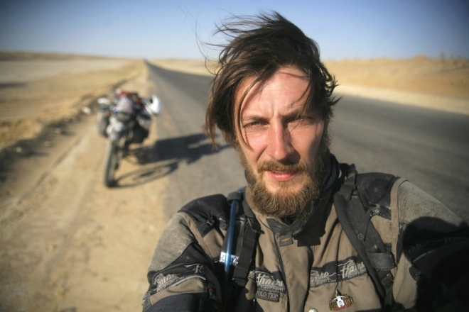 Mihai in Mongolia 30 romanian men riders romanians eastern europeans bikers